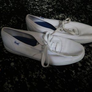 White Womens's Keds Size 7.5